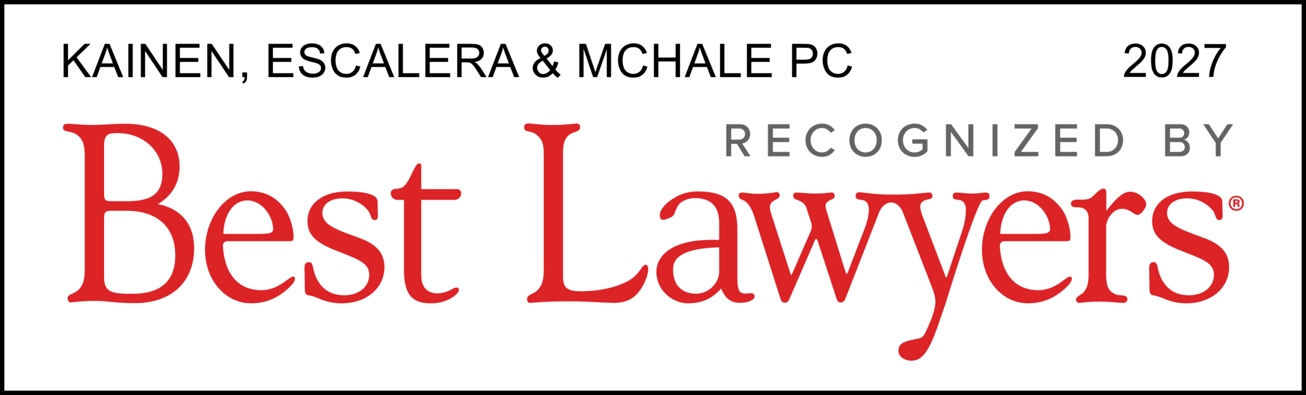 Best Lawyers - Firm Logo Best Lawyers - Firm Logo
